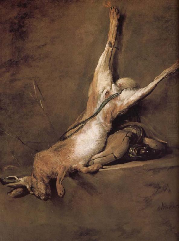 Jean Baptiste Simeon Chardin Tinderbox hare and hunting with china oil painting image